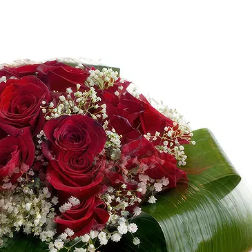 Italië bloemen bloemist- Boeket rode rozen Boeket/bloemstuk
