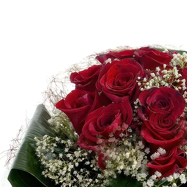 Italië bloemen bloemist- Boeket rode rozen Boeket/bloemstuk