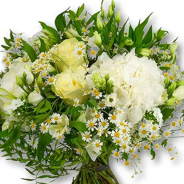 United Arab Emirates flowers  -  Rose and Hydrangea Garden Bouquet Flower Bouquet/Arrangement