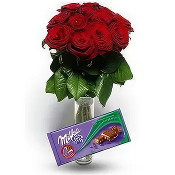 Serbia flowers  -  Rose Delight Flower Delivery