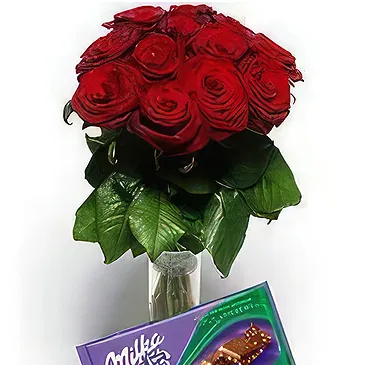 Prokuplje flowers  -  Rose Delight Flower Bouquet/Arrangement