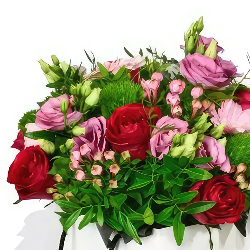 לידס פרחים- יוקרה ורד ודום זר פרחים/סידור פרחים