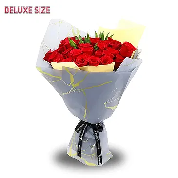 Garhoud flowers  -  True Rose Passion Flower Bouquet/Arrangement
