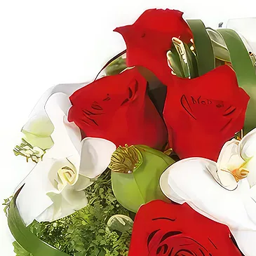 Bayonne flowers  -  Rose Pearl Flower Arrangement Flower Bouquet/Arrangement