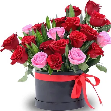 Dubai flowers  -  Rose Surprise Flower Bouquet/Arrangement