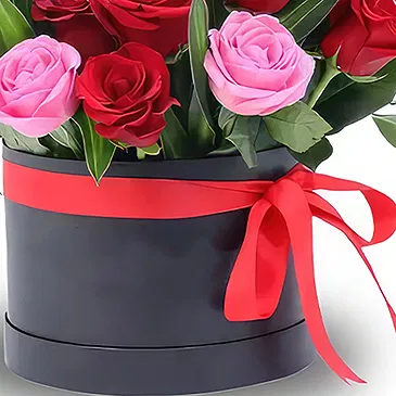 Dubai flowers  -  Rose Surprise Flower Bouquet/Arrangement