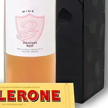 Rappoltenreith flowers  -  Rose Wine Giftset Flower Bouquet/Arrangement
