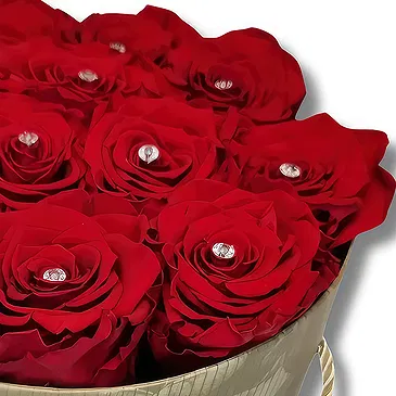 Verossaz flowers  -  RoseAmor Red Flower Bouquet/Arrangement