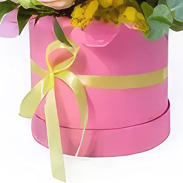 Budapest flowers  -  COLORFUL PEARL - FLOWER BOX Flower Bouquet/Arrangement