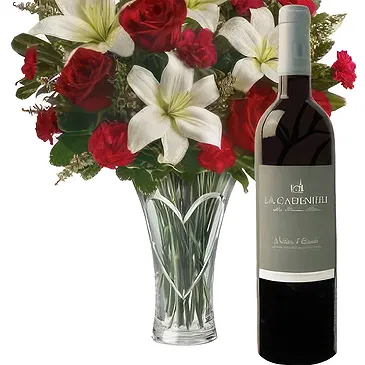 Versciaco di Sopra flowers  -  Bouquet of Flowers with Wine Flower Bouquet/Arrangement