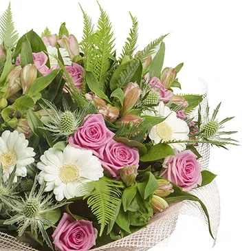 Italy flowers  -  Bouquet of daisies and roses Flower Bouquet/Arrangement