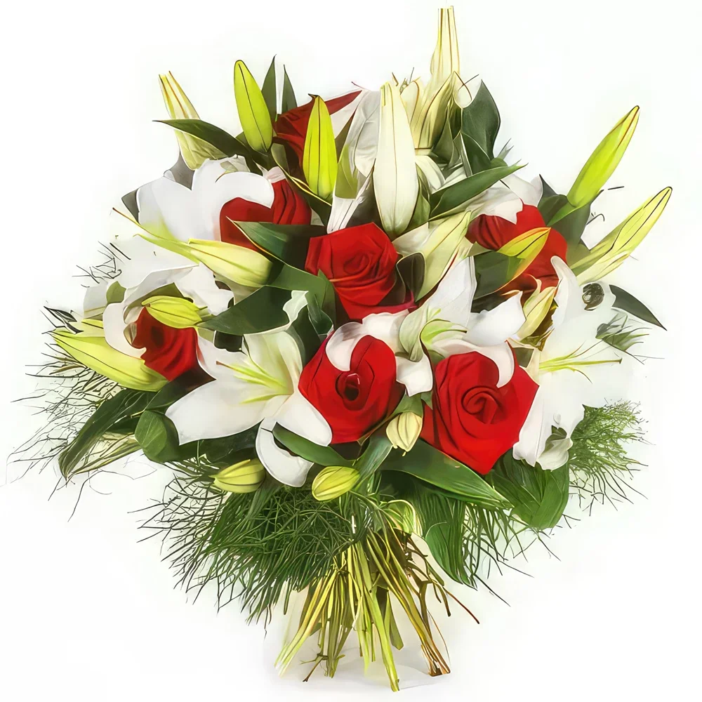 flores de Marselha- Delicadeza de buquê redondo Bouquet/arranjo de flor
