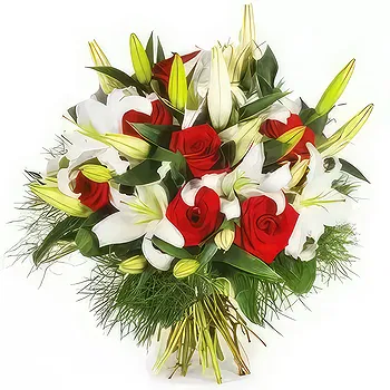 France flowers  -  Round Bouquet Delicacy Flower Delivery