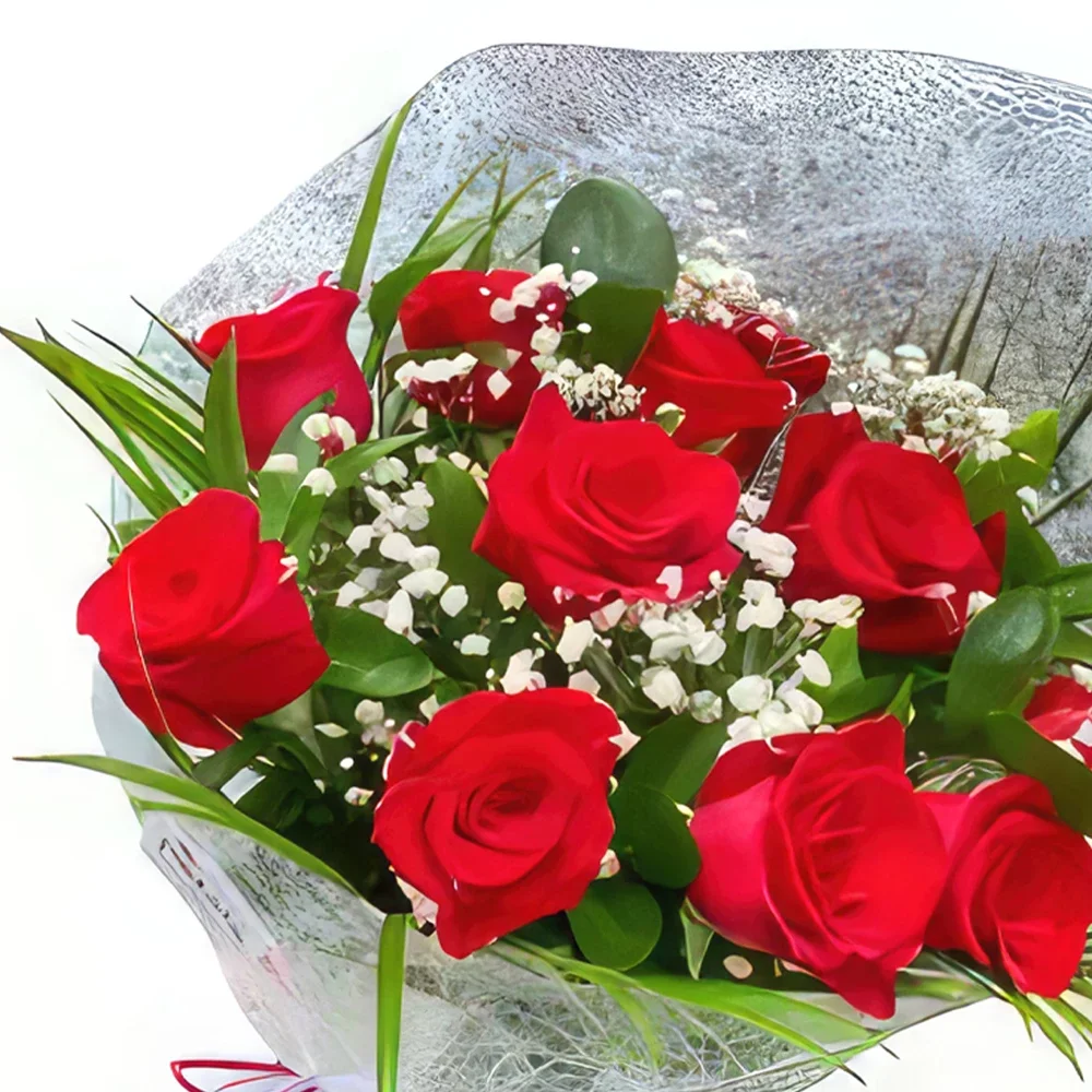 Ибиса цветя- Червен подарък Букет/договореност цвете
