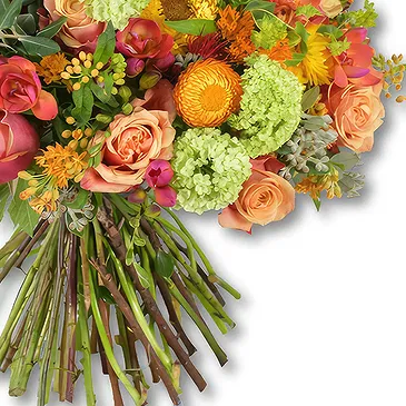 Garhoud flowers  -  Rustic Rose and Freesia Bouquet  Flower Bouquet/Arrangement