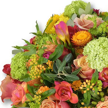 Garhoud flowers  -  Rustic Rose and Freesia Bouquet  Flower Bouquet/Arrangement