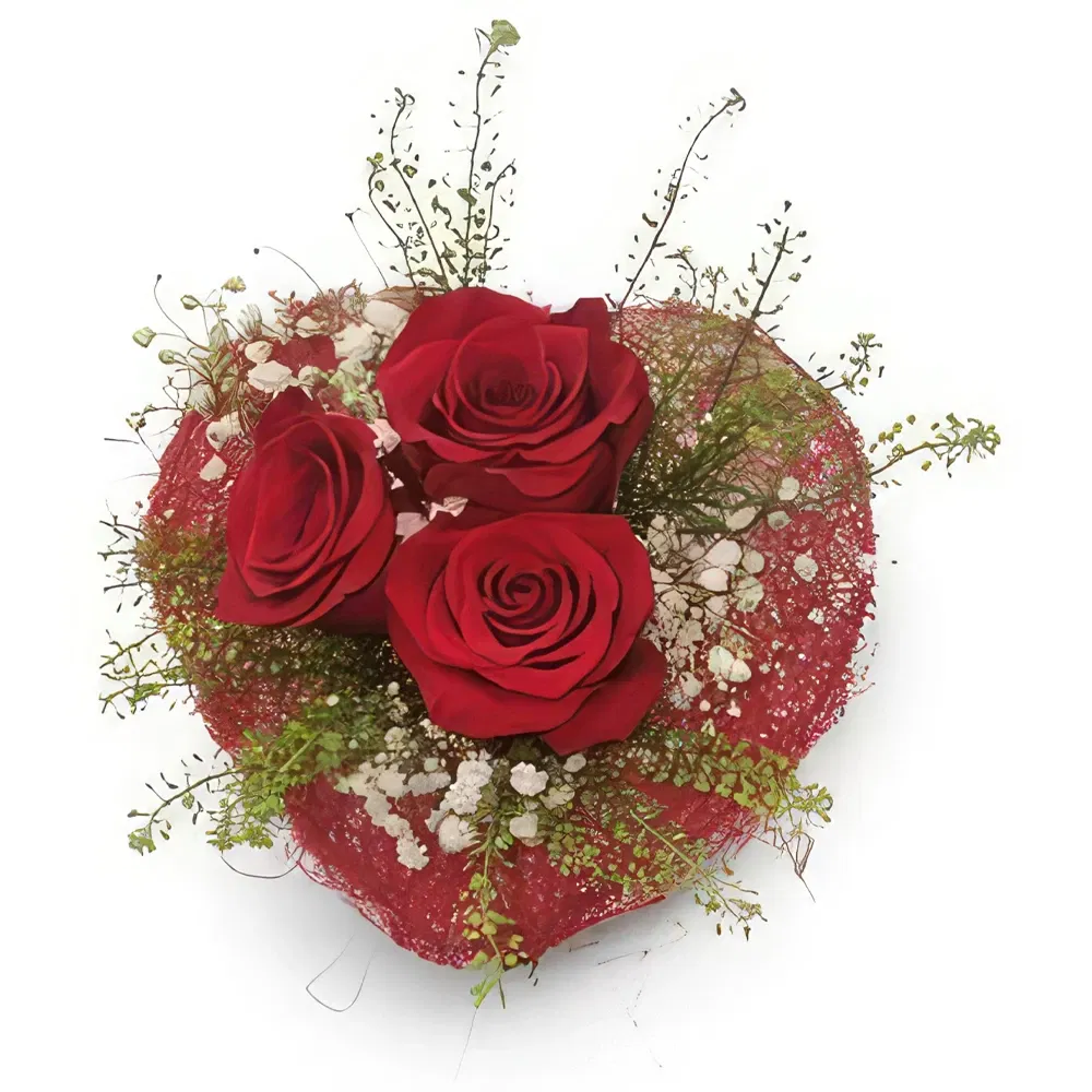 Mallorca flowers  -  Deep Red