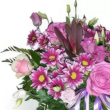 Malbork flowers  -  Royal Arrangement 3 Flower Bouquet/Arrangement