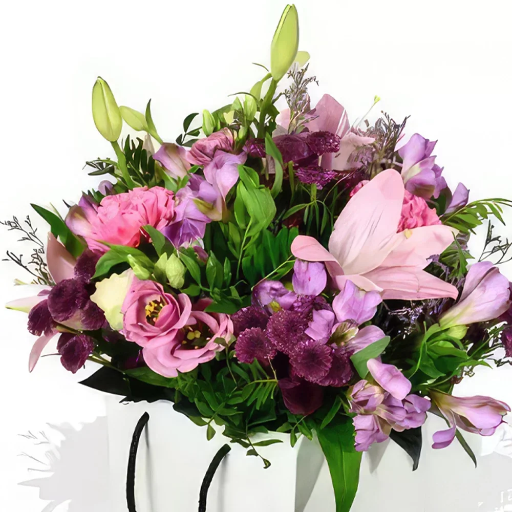 fiorista fiori di Liverpool- Rosa e Veuve Bouquet floreale