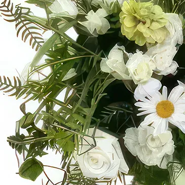Ouled Maaref flowers  -  Flower letter with sweets Flower Bouquet/Arrangement