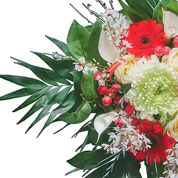 Store Valby flowers  -  Stylish White  Flower Bouquet/Arrangement