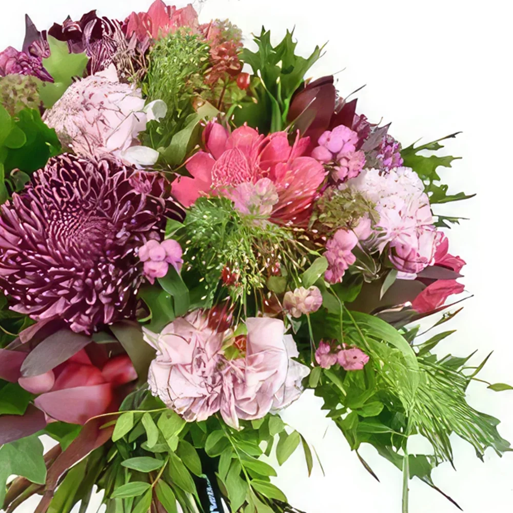 לידס פרחים- ארגון אהבה קורן זר פרחים/סידור פרחים