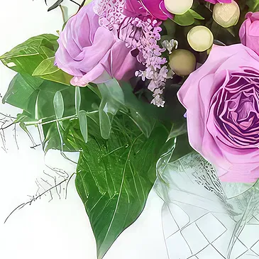 Le François flowers  -  Seattle Purple Flower Arrangement Flower Bouquet/Arrangement