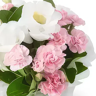 Santa Maria flowers  -  Arrangement of Field Flowers in Pink Tones Flower Bouquet/Arrangement