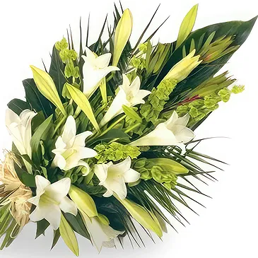 Srijemske Laze flowers  -  Serene Tribute Flower Bouquet/Arrangement