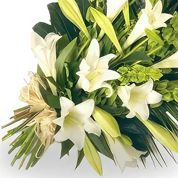 Srijemske Laze flowers  -  Serene Tribute Flower Bouquet/Arrangement