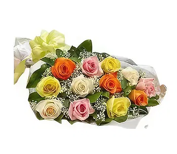 Saudi Arabia flowers  -  Mix  Color Roses Flower Delivery