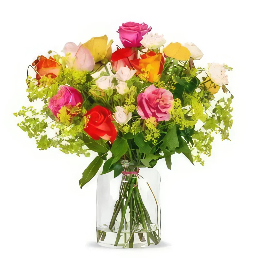 Αϊντχόβεν λουλούδια- Αποχρώσεις της ζωής Μπουκέτο/ρύθμιση λουλουδιών
