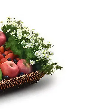 Buangkok flowers  -  Shareable Basket Flower Bouquet/Arrangement