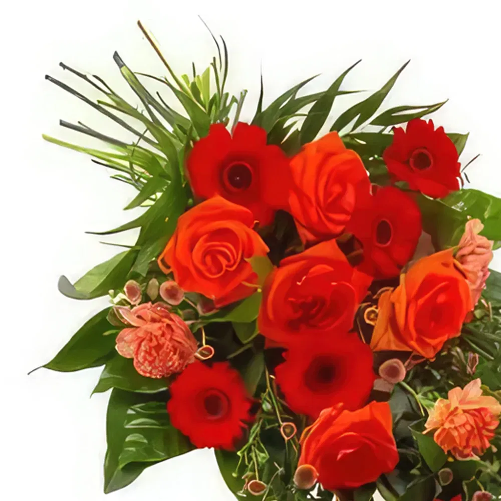 York Blumen Florist- Von Herzen Bouquet/Blumenschmuck