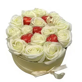 Erdokertes flowers  -  Creamy Dreamy Flower Delivery