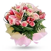 Greece online Florist - All White Bouquet