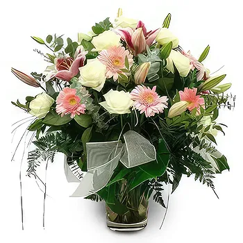 flores de Zaragoza- Tons suaves Flor Entrega