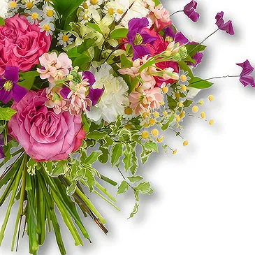 United Arab Emirates flowers  -  Soft Pink and White Bouquet  Flower Bouquet/Arrangement