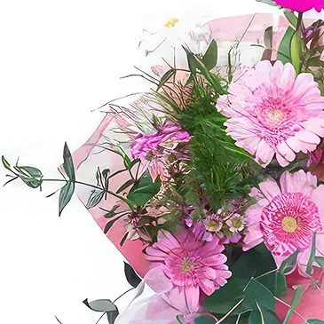 Smederevska Palanka flowers  -  Pink Blossom Fores Flower Bouquet/Arrangement