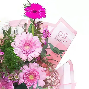 Smederevska Palanka flowers  -  Pink Blossom Fores Flower Bouquet/Arrangement