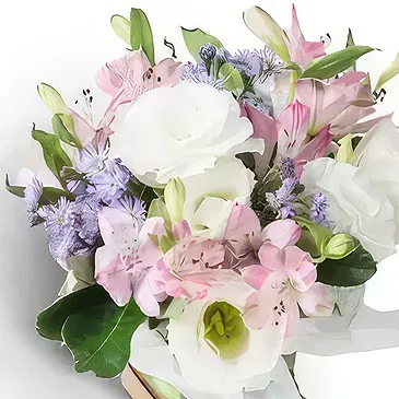flores de Brasília- Arranjo de Flores de Campo em Tons Suaves Bouquet/arranjo de flor