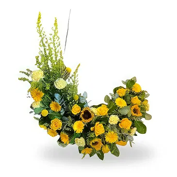 Zande blommor- Minne Bukett/blomsterarrangemang