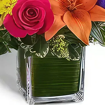 Umm Al Quwain flowers  -  Solace in Color Flower Bouquet/Arrangement