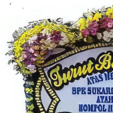 Semarang blomster- Hilsen bestyrelsens begravelse Blomst buket/Arrangement