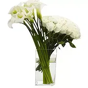 Ad Dilam Online blomsterbutikk - Calla & Roses Bukett