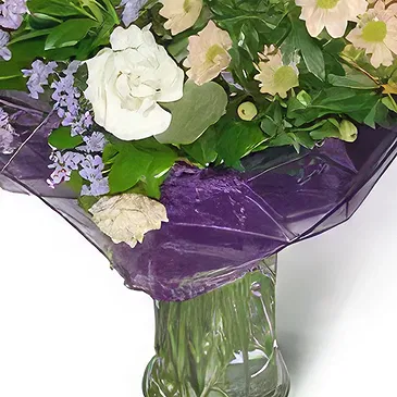Malbork flowers  -  Purple Arrangement Flower Bouquet/Arrangement