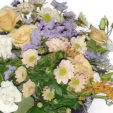 Malbork flowers  -  Purple Arrangement Flower Bouquet/Arrangement