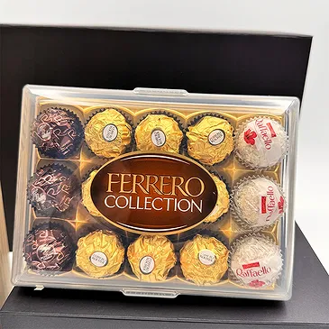 Riga-virágok- Spanyol Red & Ferrero kollekció Virágkötészeti csokor