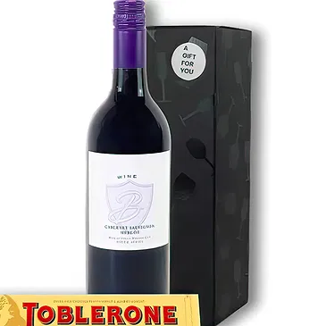 Bäch flowers  -  Red Wine Giftset Flower Bouquet/Arrangement