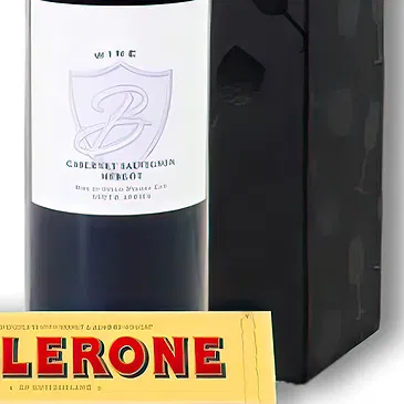 Bäch flowers  -  Red Wine Giftset Flower Bouquet/Arrangement
